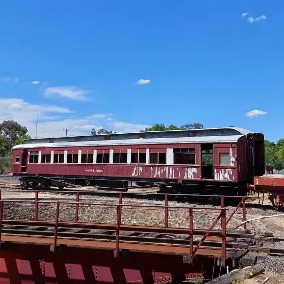 Recent project photo shared by JR Dixon Electrical showing a railway carriage outdoors